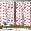 image:imageAmbesonne African Curtains Random Doodles Pattern Herringbone Indigenous Art Folk Features Window Treatments 2 Panel Set for Living Room Bedroom Pair of  28 x 63 Marigold MustardBlack White Pale Pink
