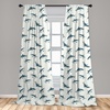 image:imageAmbesonne African Curtains Random Doodles Pattern Herringbone Indigenous Art Folk Features Window Treatments 2 Panel Set for Living Room Bedroom Pair of  28 x 63 Marigold MustardDark Grey