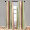 image:imageAmbesonne African Curtains Random Doodles Pattern Herringbone Indigenous Art Folk Features Window Treatments 2 Panel Set for Living Room Bedroom Pair of  28 x 63 Marigold MustardPink Brown