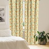 image:imageAmbesonne African Curtains Random Doodles Pattern Herringbone Indigenous Art Folk Features Window Treatments 2 Panel Set for Living Room Bedroom Pair of  28 x 63 Marigold MustardGreen Olive
