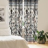 image:imageAmbesonne African Curtains Random Doodles Pattern Herringbone Indigenous Art Folk Features Window Treatments 2 Panel Set for Living Room Bedroom Pair of  28 x 63 Marigold MustardPale Rust Blue Grey Ivory