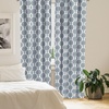 image:imageAmbesonne African Curtains Random Doodles Pattern Herringbone Indigenous Art Folk Features Window Treatments 2 Panel Set for Living Room Bedroom Pair of  28 x 63 Marigold MustardPetrol Blue