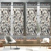 image:imageAmbesonne African Curtains Random Doodles Pattern Herringbone Indigenous Art Folk Features Window Treatments 2 Panel Set for Living Room Bedroom Pair of  28 x 63 Marigold MustardPale Rust Blue Grey Ivory