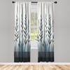 image:imageAmbesonne African Curtains Random Doodles Pattern Herringbone Indigenous Art Folk Features Window Treatments 2 Panel Set for Living Room Bedroom Pair of  28 x 63 Marigold MustardGrey Teal Slate Blue