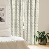 image:imageAmbesonne African Curtains Random Doodles Pattern Herringbone Indigenous Art Folk Features Window Treatments 2 Panel Set for Living Room Bedroom Pair of  28 x 63 Marigold MustardPastel Green