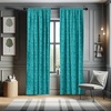 image:imageAmbesonne African Curtains Random Doodles Pattern Herringbone Indigenous Art Folk Features Window Treatments 2 Panel Set for Living Room Bedroom Pair of  28 x 63 Marigold MustardTurquoise Aqua
