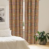 image:imageAmbesonne African Curtains Random Doodles Pattern Herringbone Indigenous Art Folk Features Window Treatments 2 Panel Set for Living Room Bedroom Pair of  28 x 63 Marigold MustardYellow Red