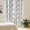 image:imageAmbesonne African Curtains Random Doodles Pattern Herringbone Indigenous Art Folk Features Window Treatments 2 Panel Set for Living Room Bedroom Pair of  28 x 63 Marigold MustardGreen Grey