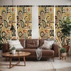 image:imageAmbesonne Bohemian Curtains Ethnic Pattern with Paisley Forms and Botanical Details Grunge Tribal Window Treatments 2 Panel Set for Living Room Bedroom Pair of  28 x 95 Khaki Pale Rust AmberKhaki Pale Rust Amber