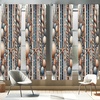image:imageAmbesonne Bohemian Curtains Ethnic Pattern with Paisley Forms and Botanical Details Grunge Tribal Window Treatments 2 Panel Set for Living Room Bedroom Pair of  28 x 95 Khaki Pale Rust AmberSea Blue Pale Salmon