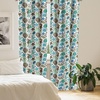 image:imageAmbesonne Bohemian Curtains Ethnic Pattern with Paisley Forms and Botanical Details Grunge Tribal Window Treatments 2 Panel Set for Living Room Bedroom Pair of  28 x 95 Khaki Pale Rust AmberSeafoam Brown