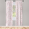 image:imageAmbesonne Bohemian Curtains Ethnic Pattern with Paisley Forms and Botanical Details Grunge Tribal Window Treatments 2 Panel Set for Living Room Bedroom Pair of  28 x 95 Khaki Pale Rust AmberPink Green
