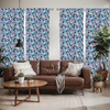 image:imageAmbesonne Bohemian Curtains Ethnic Pattern with Paisley Forms and Botanical Details Grunge Tribal Window Treatments 2 Panel Set for Living Room Bedroom Pair of  28 x 95 Khaki Pale Rust AmberMagenta Blue