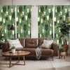 image:imageAmbesonne Bohemian Curtains Ethnic Pattern with Paisley Forms and Botanical Details Grunge Tribal Window Treatments 2 Panel Set for Living Room Bedroom Pair of  28 x 95 Khaki Pale Rust AmberFern Green Apricot Beige