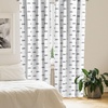 image:imageAmbesonne Bohemian Curtains Ethnic Pattern with Paisley Forms and Botanical Details Grunge Tribal Window Treatments 2 Panel Set for Living Room Bedroom Pair of  28 x 95 Khaki Pale Rust AmberDimgray White
