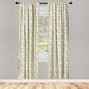 image:imageAmbesonne Bohemian Curtains Ethnic Pattern with Paisley Forms and Botanical Details Grunge Tribal Window Treatments 2 Panel Set for Living Room Bedroom Pair of  28 x 95 Khaki Pale Rust AmberYellow Grey