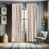 image:imageAmbesonne Bohemian Curtains Ethnic Pattern with Paisley Forms and Botanical Details Grunge Tribal Window Treatments 2 Panel Set for Living Room Bedroom Pair of  28 x 95 Khaki Pale Rust AmberOrange Pink