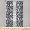 image:imageAmbesonne Bohemian Curtains Ethnic Pattern with Paisley Forms and Botanical Details Grunge Tribal Window Treatments 2 Panel Set for Living Room Bedroom Pair of  28 x 95 Khaki Pale Rust AmberCoconut Grey