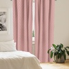 image:imageAmbesonne Candy Cane Window Curtains Pack of 2 Bicolor Stripes and Lines Traditional Design Seasonal Pattern Lightweight Set with Rod Pocket 4 Panels of  28 x 63 Red Fern Green White