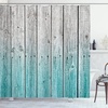 image:imageAmbesonne Green Shower Curtain Futuristic Design of Poppy Flowers with Dreamy Petals and Scandi Lines Cloth Fabric Bathroom Decor Set with Hooks 69 W x 70 L Blue Grey Dark Cadet BlueGrey