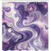 image:imageAmbesonne Green Shower Curtain Futuristic Design of Poppy Flowers with Dreamy Petals and Scandi Lines Cloth Fabric Bathroom Decor Set with Hooks 69 W x 70 L Blue Grey Dark Cadet BlueQuartz Pale Mauve and Lilac