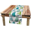 image:imageAmbesonne Tribal Table Runner Prehistoric Traditional Aztec Folk Motif with Geometric Triangles Native Design Dining Room Kitchen Rectangular Runner 16 X 72 Cream TealTeal Green
