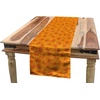 image:imageAmbesonne Tribal Table Runner Prehistoric Traditional Aztec Folk Motif with Geometric Triangles Native Design Dining Room Kitchen Rectangular Runner 16 X 72 Cream TealOrange Vermilion