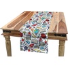 image:imageAmbesonne Tribal Table Runner Prehistoric Traditional Aztec Folk Motif with Geometric Triangles Native Design Dining Room Kitchen Rectangular Runner 16 X 72 Cream TealMulti Color