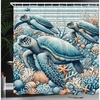 Salmon and Sea Blue