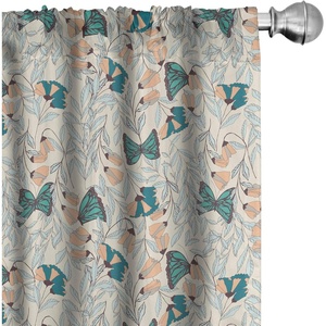 image:imageAmbesonne African Curtains Random Doodles Pattern Herringbone Indigenous Art Folk Features Window Treatments 2 Panel Set for Living Room Bedroom Pair of  28 x 63 Marigold MustardEggshell Seafoam