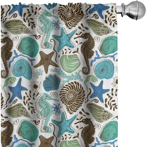 image:imageAmbesonne Bohemian Curtains Ethnic Pattern with Paisley Forms and Botanical Details Grunge Tribal Window Treatments 2 Panel Set for Living Room Bedroom Pair of  28 x 95 Khaki Pale Rust AmberSeafoam Brown