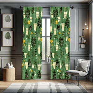 image:imageAmbesonne Bohemian Curtains Ethnic Pattern with Paisley Forms and Botanical Details Grunge Tribal Window Treatments 2 Panel Set for Living Room Bedroom Pair of  28 x 95 Khaki Pale Rust AmberFern Green Apricot Beige