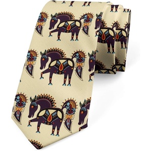 image:imageAmbesonne Multicolor Modern Mens TieCream Multicolor