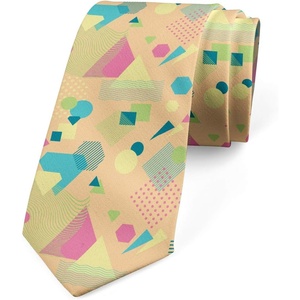 image:imageAmbesonne Multicolor Modern Mens TieMulticolor Cream