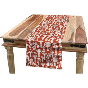 image:imageAmbesonne Tribal Table Runner Prehistoric Traditional Aztec Folk Motif with Geometric Triangles Native Design Dining Room Kitchen Rectangular Runner 16 X 72 Cream TealSienna White