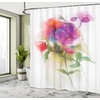 image:imageAmbesonne Flower Shower Curtain Blooming Orchid Spring Bouquet Romance Wedding Themed Natural Beauties Fragrance Cloth Fabric Bathroom Decor Set with Hooks 69 W x 84 L Off White Reseda GreenOff White Reseda Green