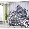 image:imageAmbesonne Flower Shower Curtain Blooming Orchid Spring Bouquet Romance Wedding Themed Natural Beauties Fragrance Cloth Fabric Bathroom Decor Set with Hooks 69 W x 84 L Off White Reseda GreenBlue