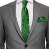 image:imageAmbesonne Mens Tie SetGreen Emerald