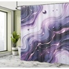 image:imageAmbesonne Turquoise Shower Curtain Green Tones Misty Woodland Scenery Featuring Mountain Range Landscape Cloth Fabric Bathroom Decor Set with Hooks 69 W x 75 L Dark Seafoam Dark TealPale Grey Quartz and Lilac