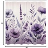 image:imageAmbesonne Turquoise Shower Curtain Green Tones Misty Woodland Scenery Featuring Mountain Range Landscape Cloth Fabric Bathroom Decor Set with Hooks 69 W x 75 L Dark Seafoam Dark TealLilac Pale Grey Blush