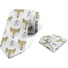 image:imageAmbesonne Mens Tie SetBeige Black and White