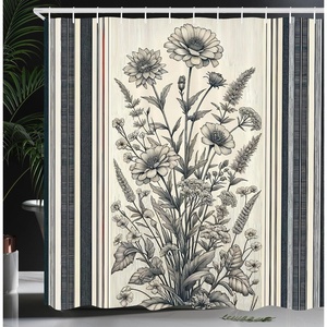 image:imageAmbesonne Peach Shower Curtain Get Naked Phrase Written on Pastel Back Fruits and Leaves Fun Playful Cloth Fabric Bathroom Decor Set with Hooks 69 W x 70 L Blush Dark Coral YellowPale Sage Green Grey