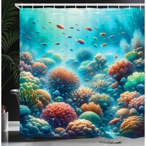 image:imageAmbesonne Peach Shower Curtain Get Naked Phrase Written on Pastel Back Fruits and Leaves Fun Playful Cloth Fabric Bathroom Decor Set with Hooks 69 W x 70 L Blush Dark Coral YellowTurquoise Salmon and Green