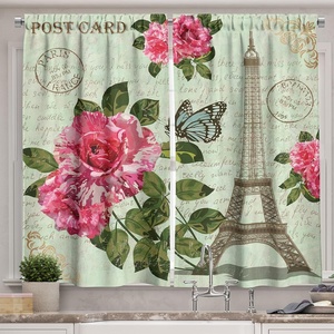 image:imageAmbesonne Sloth Kitchen Curtains Cartoon Character Sleeping on Branch Jungle Animal in Night Sky Theme Window Drapes 2 Panel Set for Kitchen Cafe Decor 55 x 39 Plum Brown GreenPastel Seafoam