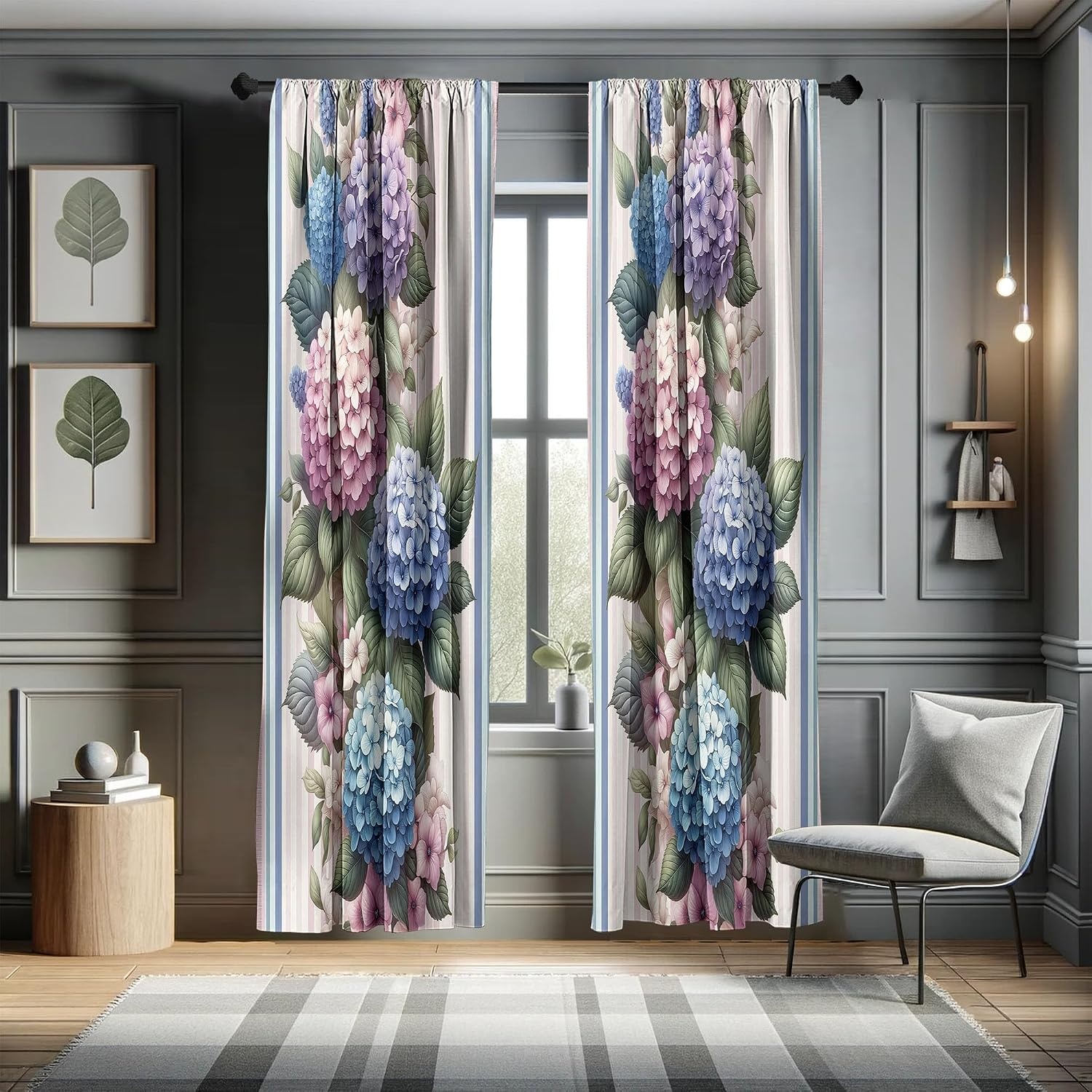 image:imageAmbesonne Paisley Curtains Bohemian Design Creamy Neutral Colored Ornament Ethnic Floral Leafy Window Treatments 2 Panel Set for Living Room Bedroom Pair of  28 x 63 Ivory Pale Sepia DimgrayRose Lavender Blue Green