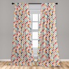 image:imageAmbesonne Animal Print Window Curtains Savannah Pattern Cheetah Skin Print Fauna Theme in Neutral Colors Print Lightweight Decor 2Panel Set with Rod Pocket Pair of  28 x 63 Beige and BrownTeal Coral