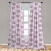 image:imageAmbesonne Animal Print Window Curtains Savannah Pattern Cheetah Skin Print Fauna Theme in Neutral Colors Print Lightweight Decor 2Panel Set with Rod Pocket Pair of  28 x 63 Beige and BrownGrey Pink