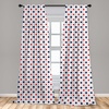 image:imageAmbesonne Animal Print Window Curtains Savannah Pattern Cheetah Skin Print Fauna Theme in Neutral Colors Print Lightweight Decor 2Panel Set with Rod Pocket Pair of  28 x 63 Beige and BrownDark Blue Navy