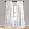 image:imageAmbesonne Animal Print Window Curtains Savannah Pattern Cheetah Skin Print Fauna Theme in Neutral Colors Print Lightweight Decor 2Panel Set with Rod Pocket Pair of  28 x 63 Beige and BrownWhite and Beige