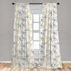 image:imageAmbesonne Animal Print Window Curtains Savannah Pattern Cheetah Skin Print Fauna Theme in Neutral Colors Print Lightweight Decor 2Panel Set with Rod Pocket Pair of  28 x 63 Beige and BrownGreen Mustard